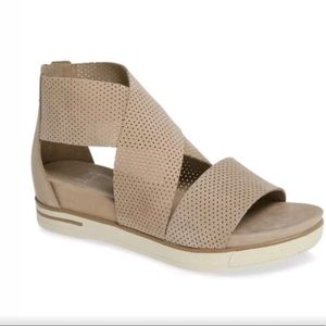 Eileen Fisher Platform Sport Perforated Sandal